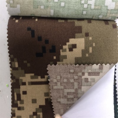 JS-BY 數碼迷彩滌棉 背囊/雨衣面料 後面照